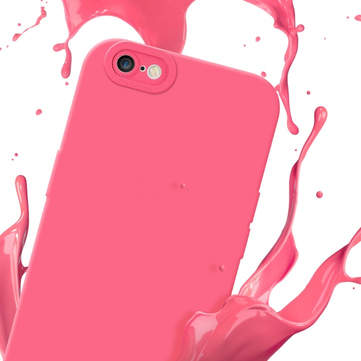 Productafbeelding Cadorabo Hoesje voor Apple iPhone 6 PLUS / 6S PLUS in TPU Fluid LM162 Style (Apple iPhone 6 Plus)