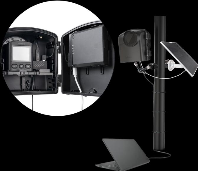 Immagine prodotto Brinno Kit di alimentazione solare ASP1000-P (10 W, 0.66 kg)