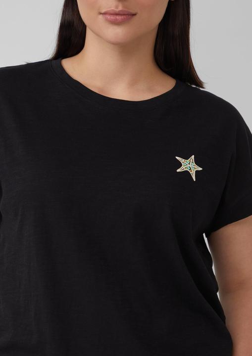 Produktbild S.Oliver T-Shirt T-Shirt im Relaxed Fit mit kleinem Artwork (46)