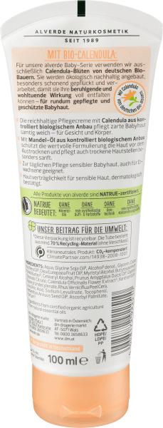 Produktbild dm alverde Baby Pflegecreme