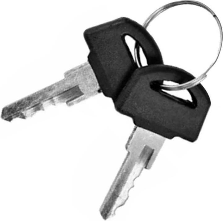 Produktbild Dunlop - Spiral-Fahrradschloss mit Schlüssel 90 cm (Schwarz)