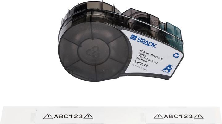 Actual product image Brady All-Weather Permanent