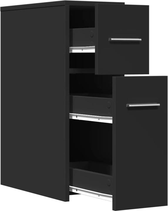 Image du produit vidaXL Armoire de salle de bain Étroite avec roulettes