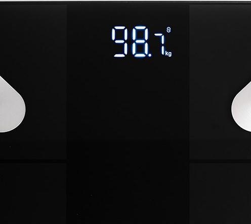 Actual product image Adler Smart Bathroom Scale | AD 8186b | Maximum weight (capacity) 180 kg | Accuracy 100 g | Body Mass (180 kg)