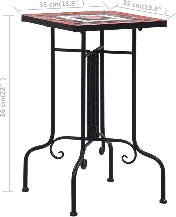 Actual product image vidaXL Beistelltisch