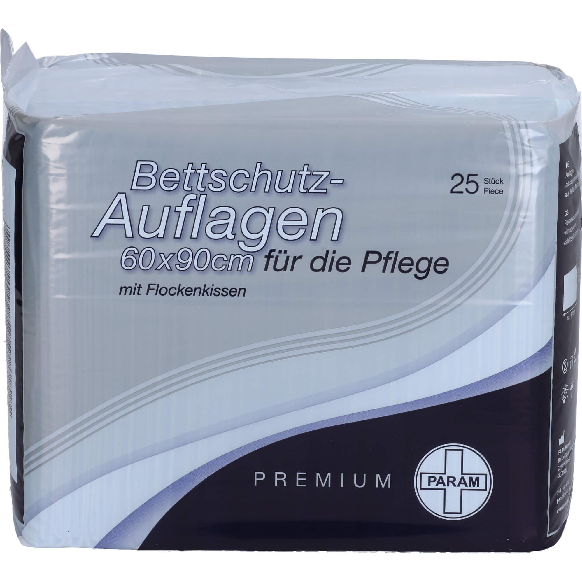 Param, Inkontinenzhygiene, Bettschutzauflage Flocke Pfl. 60X90 PREMIUM, 25 St BEU (25 x)