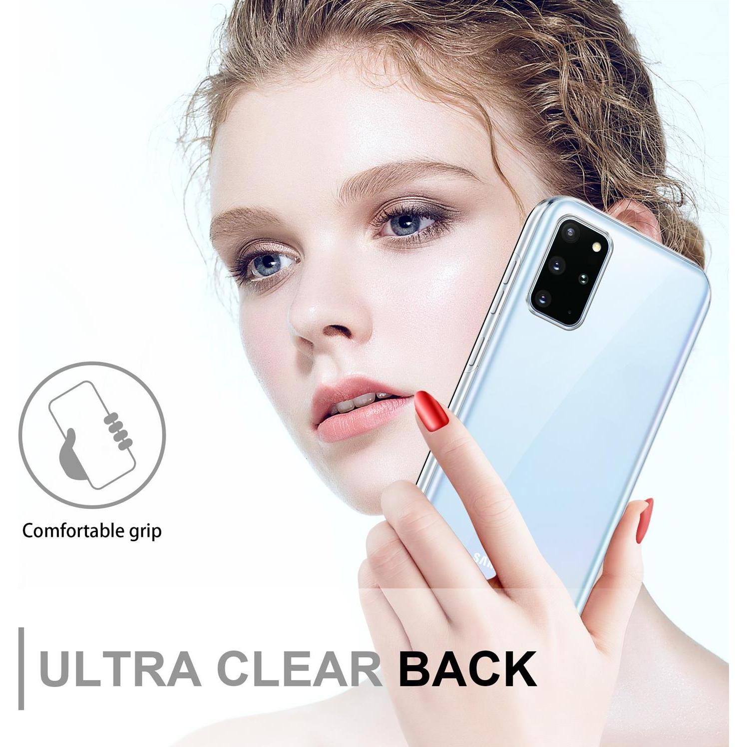 Thumbnail - Cadorabo TPU 360 Grad Case Cover (Samsung Galaxy S20+), Smartphone Hülle, Transparent