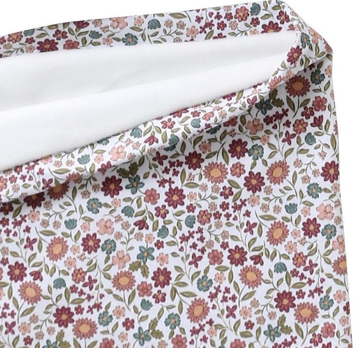 Actual product image Vertbaudet Blumiges Set aus Mütze und Snood für Mädchen (152)