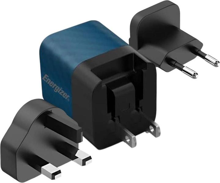 Produktbild Energizer Power-Delivery Ladegerät – 20 W – EU/UK/US, blau (20 W)