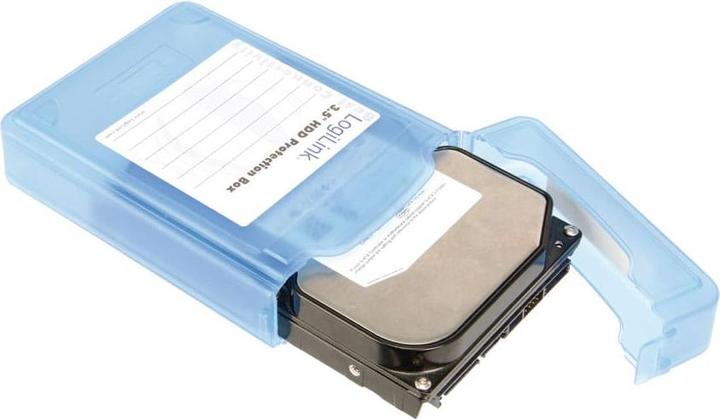 Immagine prodotto LogiLink Scatola HDD per dischi rigidi da 3,5", blu