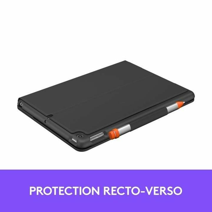 Actual product image Logitech Slim Folio (FR, iPad 2019 (7th gene), iPad 2020 (8. Gen))
