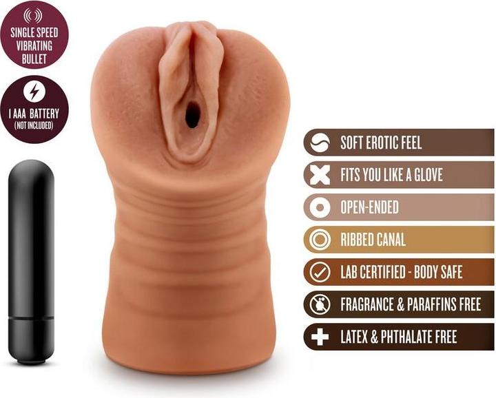 Actual product image Blush Masturbator Julieta mit Kugelvibrator