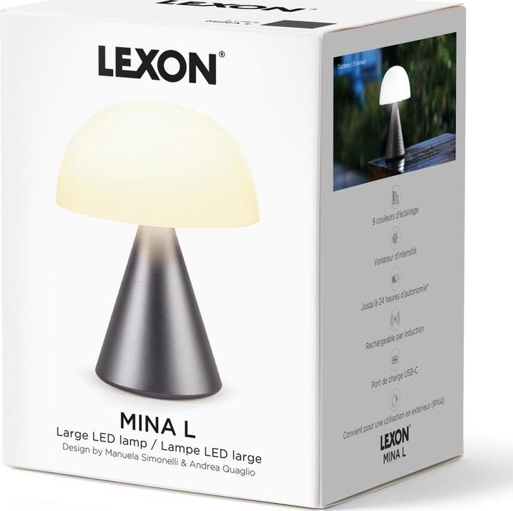 Productafbeelding Lexon LED-lamp MINA Dark