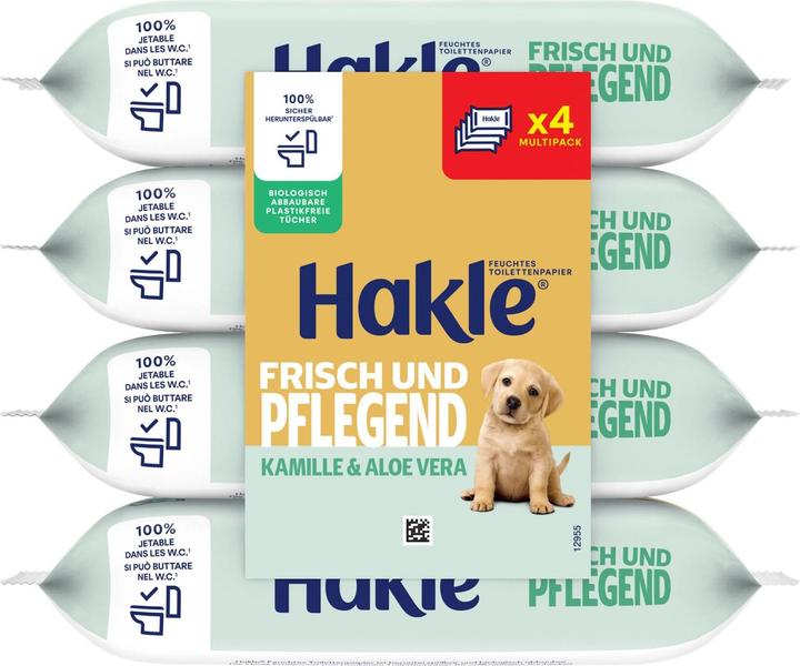 Produktbild Hakle Pflegende Sauberkeit (168 Stück)
