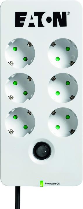 Immagine prodotto Eaton Protezione contro le sovratensioni Scatola di protezione 6 DIN (6 x, CEE 7/3, 1.50 m)
