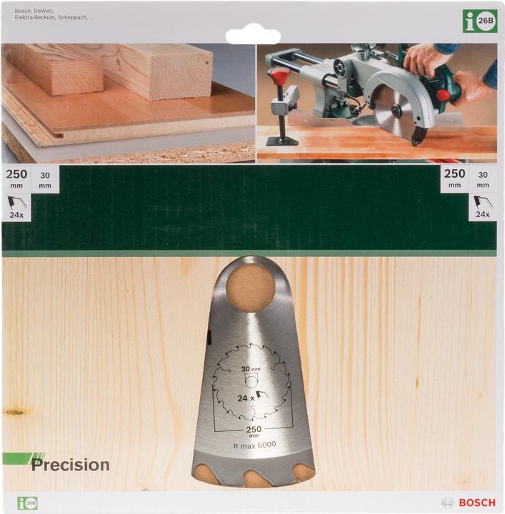 Productafbeelding Bosch Zubehör Cirkelzaagblad PRECISIESNEDEN