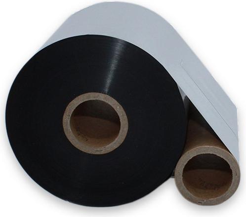 Produktbild Helvetikett Thermotransfer Farbband Wachs/Harz 90 mm x 600 m (9 cm, Schwarz)
