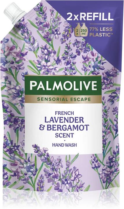 Actual product image Palmolive Sensorial Escape French Lavender & Bergamot Liquid Hand Soap Refill (Liquid soap, 500 ml)
