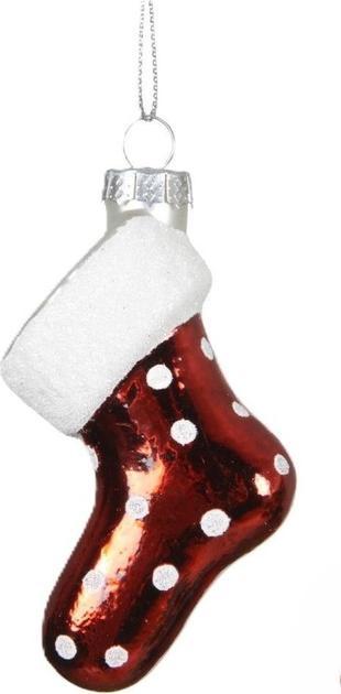 Produktbild Kaemingk Dekohänger Weihnachten - Stiefel, Mantel, Mütze - aus Glas - ca. 7,5 x 4 x 8 cm - 1 Stück (1x)