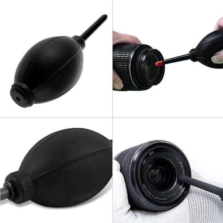 Immagine prodotto Hermex Kit di pulizia per fotocamere con set di 6 spazzole per pulire le lenti e rimuovere la polvere
