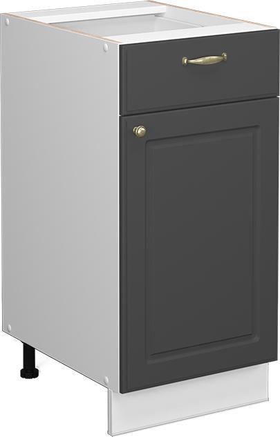 Anthrazit-Gold, Weiss