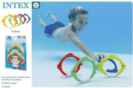Image du produit Intex Ensemble anneau de plongée poisson