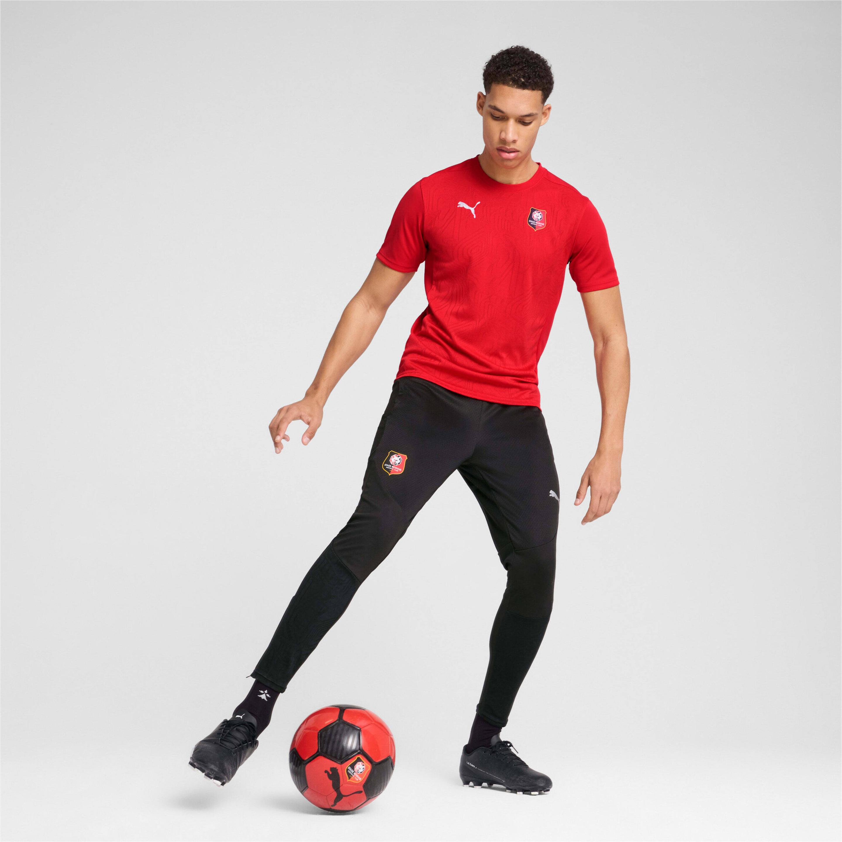 Thumbnail - Puma, Herren, Fussballtrikot, trainingstrikot stade rennais 2024/25 (L), Rot, L