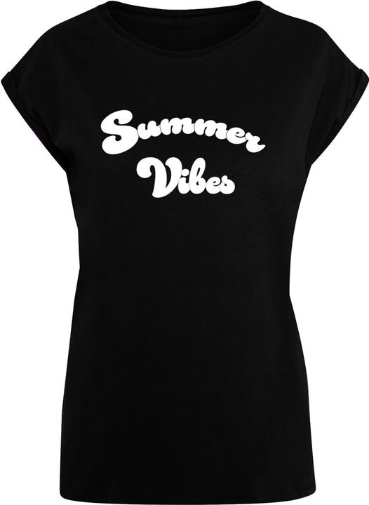 Produktbild Merchcode Ladies Summer Vibes Extended Shoulder Tee - 112619 (XL)
