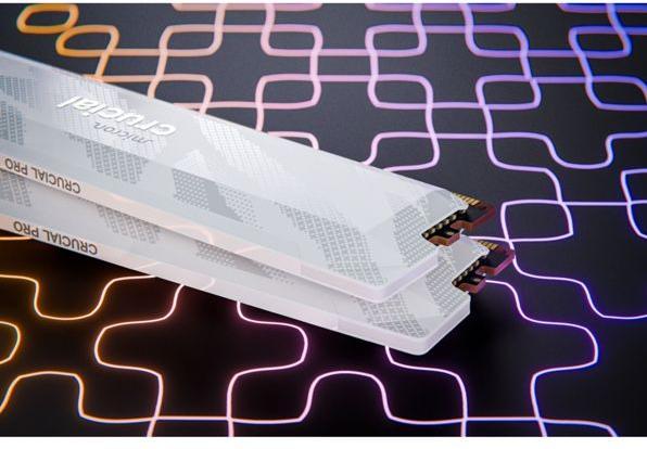 Produktbild Crucial Pro DDR5-6400 Kit 32GB 2x16GB UDIMM CL32 W Overclocking (2 x 16GB, 6400 MHz, DDR5-RAM, U-DIMM)