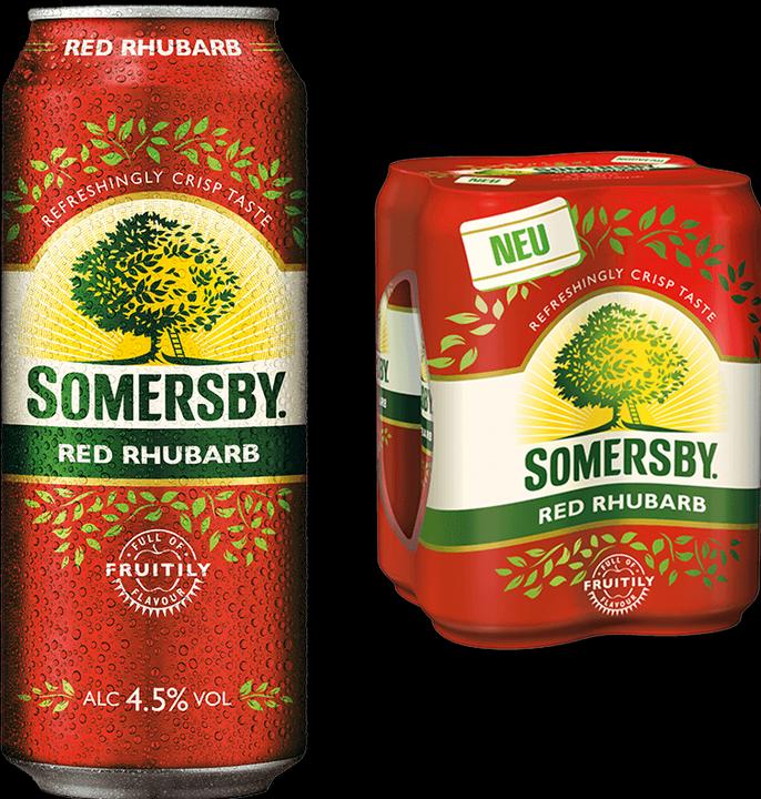 Image du produit Somersby Rhubarbe rouge (4 x 50 cl)