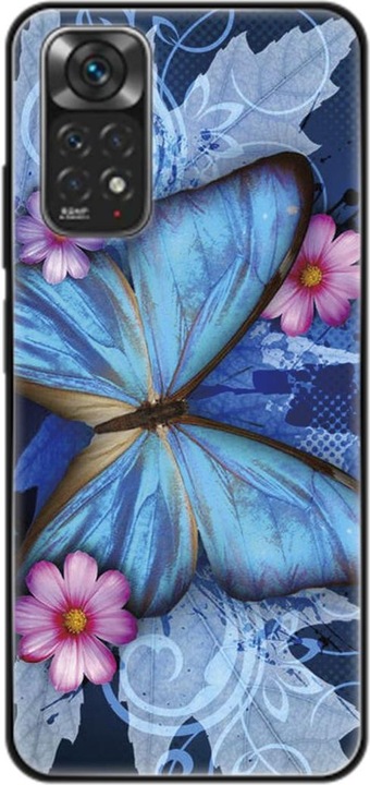 Schmetterling blau