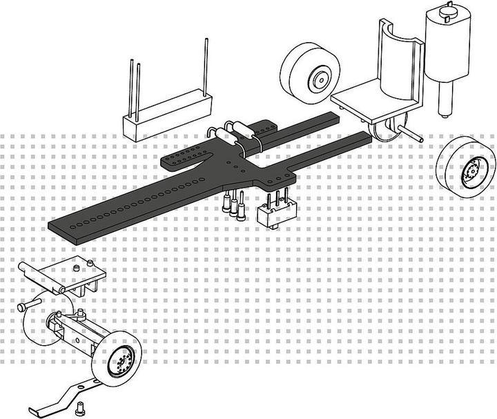 Actual product image Faller Car System H0 Car System Chass