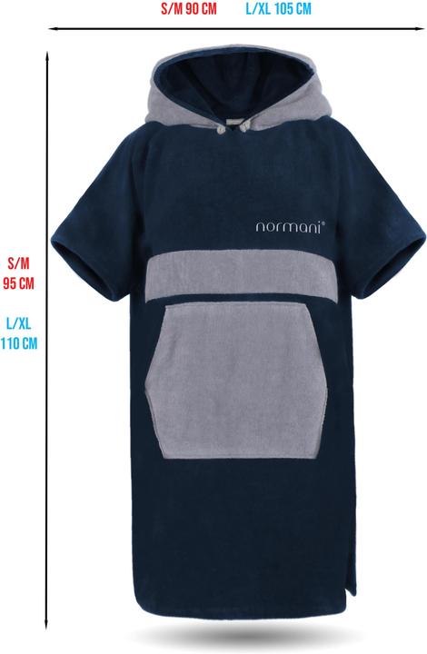 Actual product image Normani Ladies Bathing Poncho (S/M)