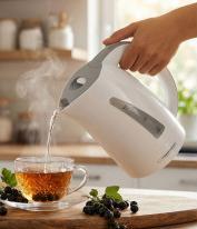 Image du produit Esperanza EKK022 electric kettle 1.7 L 2200 W Gray, White (1.70 l)