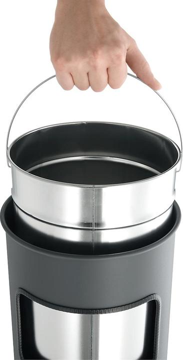 Image du produit Durable Cendrier sur pied en acier inoxydable avec tamis (17 l)