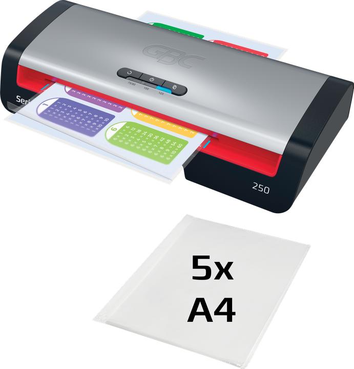 Actual product image GBC Laminator 250 (EU version) (100 µm, 125 µm, 75 µm, A4, Credit card)