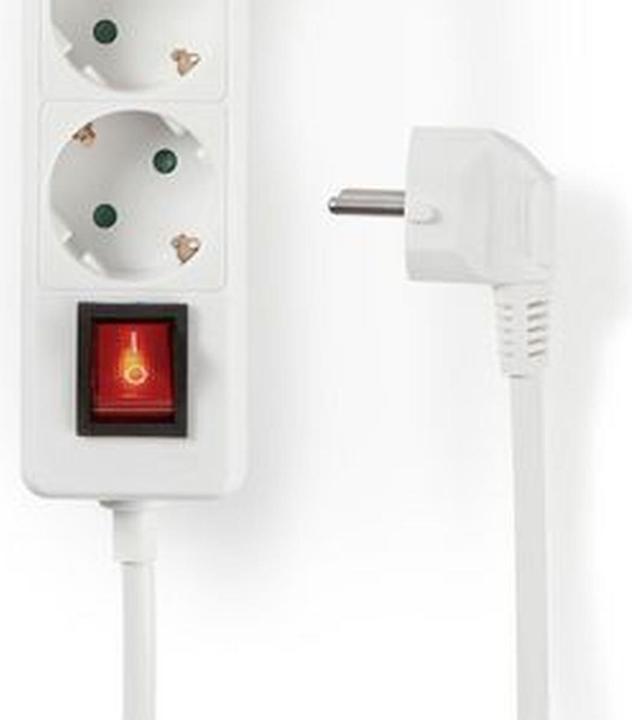 Immagine prodotto Nedis Ciabatta elettrica con protezione e interruttore di rete (3 x, CEE 7/3, 1.50 m)