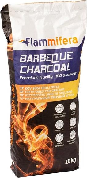 Flammifera Hardwood Lump Charcoal Large Pieces 10kg (10 kg)