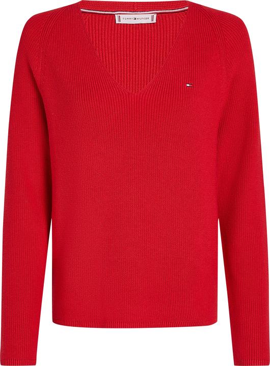 Produktbild Tommy Hilfiger Co Cardi Stitch V-Nk Ls (XL)