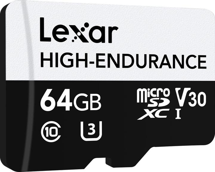 Actual product image Lexar MEMORY MICRO SDXC 64GB UHS-I/LMSHGED064G-BCNNG (64 GB, microSDHC, U3, UHS-I)