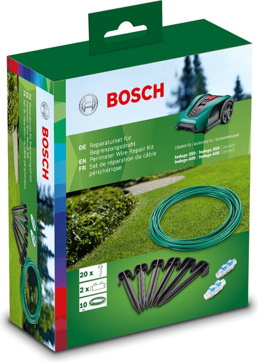Image du produit Bosch Home & Garden Kit de réparation pour câble périphérique Indego (Tondeuse automatique, Installation de tondeuse robot)