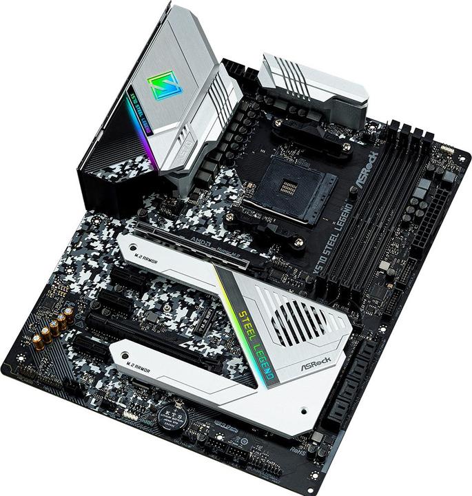 Produktbild AsRock X570 Steel Legend (AM4, AMD X570, ATX)
