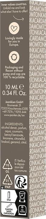 Immagine prodotto Jean & Len Scent Experience Cardamom/Tonka, 10 ml (Eau de toilette, 10 ml)