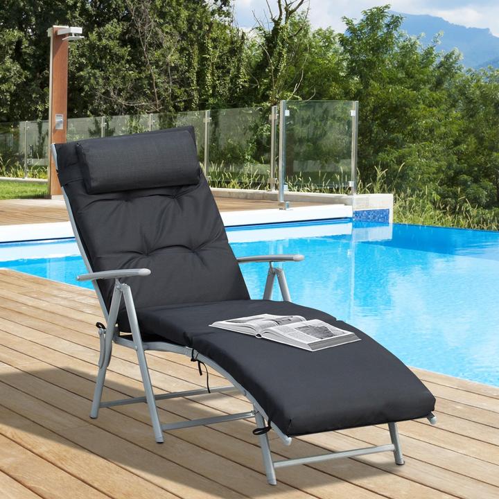 Immagine prodotto Outsunny Sedia a sdraio (180 cm)