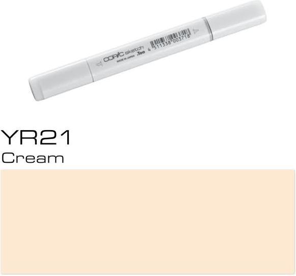 Image du produit Copic Sketch type YR - 21 (YR21 - Crème, 1 x)