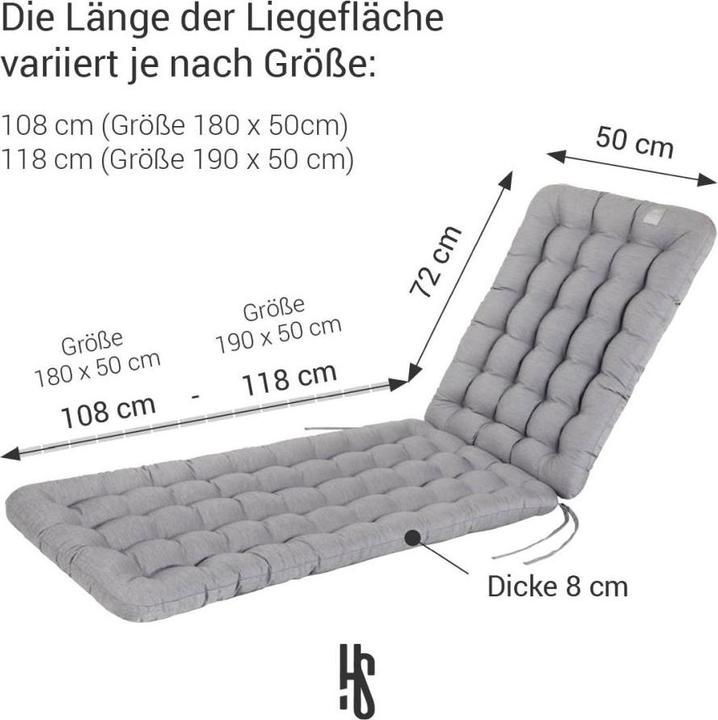 Actual product image Have A Seat Deckchair support (180 x 50 cm)