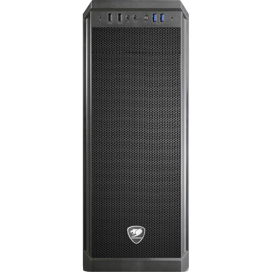 Thumbnail - Cougar MX330-G Tempered Glass Midi-Tower (ATX, mATX, Mini-ITX), PC Gehäuse, Schwarz