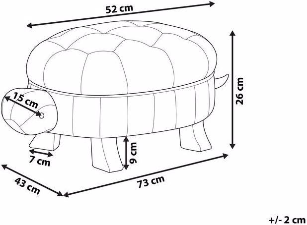 Produktbild Beliani Turtle