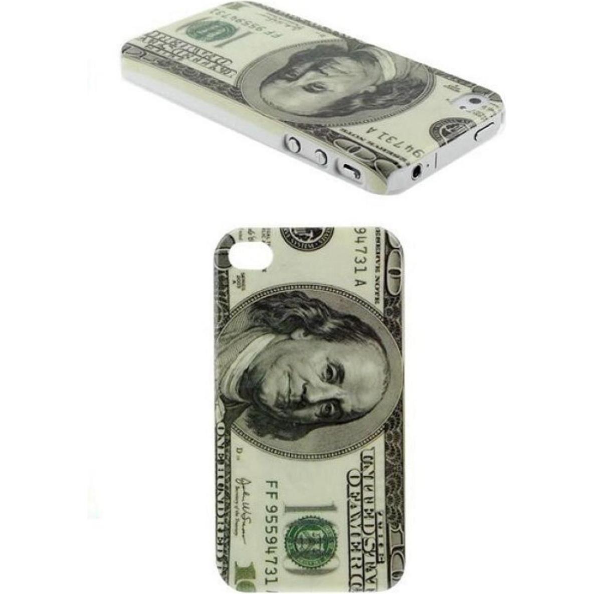 Thumbnail - König Design Schutzhülle Hard Case Hülle für Handy iPhone 4 & 4S US Dollar (LG G4s, Apple iPhone 4), Smartphone Hülle, M...