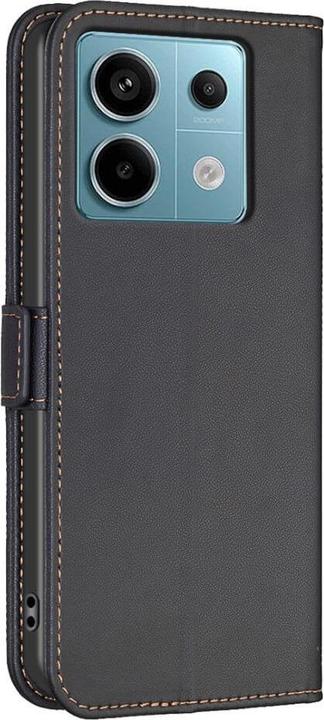 Produktbild Binfen Color Xiaomi Redmi Note 13 Pro - BINFEN Flip Case Hülle schwarz (Xiaomi Redmi Note 13 Pro 5G)